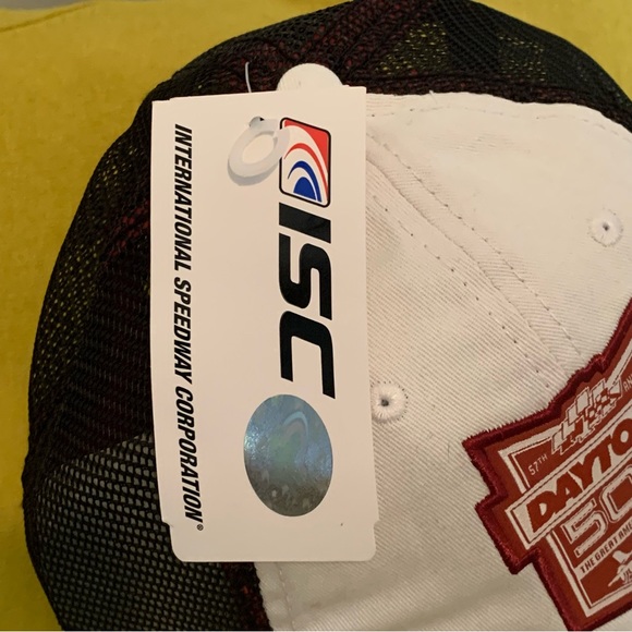 *NWT* ISC NASCAR Daytona 500 57th Annual (2015) Trucker Logo Baseball Cap - Picture 10 of 13